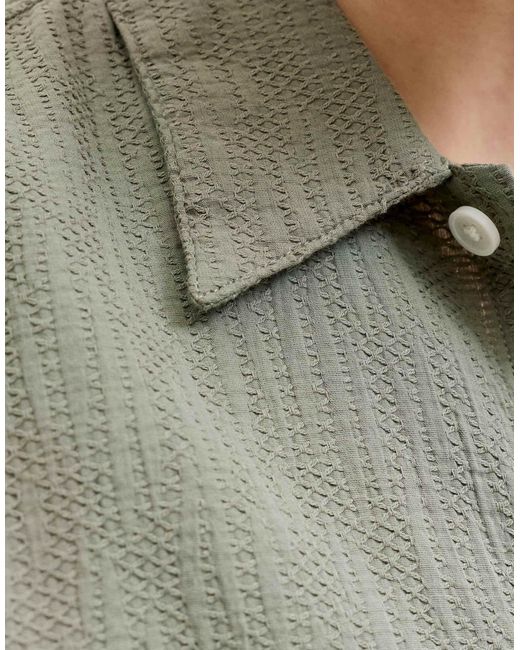 Jack & Jones – freizeithemd in Green für Herren