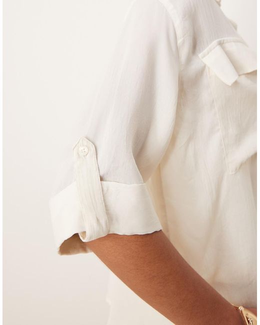 Aware Natural Utility Shirt With Pockets
