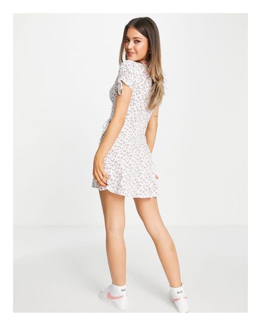 Vestido hollister flores sale