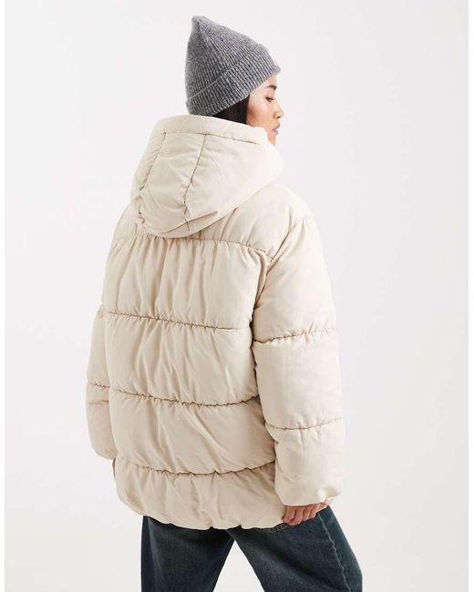 Vero Moda Natural Luxe Oversized Puffer Coat