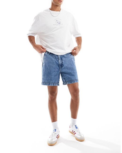 Levi's Blue Xx Authentic Chino Denim Shorts for men