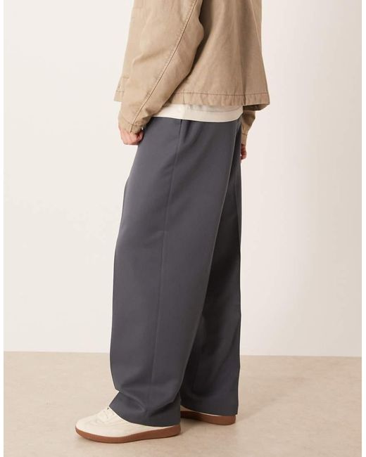 ASOS Natural Smart Wide Leg jogger for men