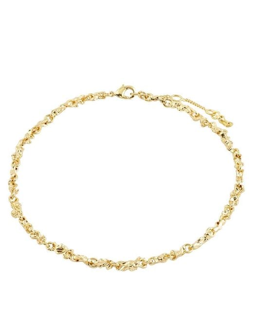 Pilgrim Metallic Nova Ankle Chain