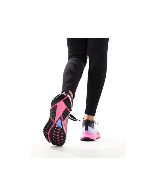 Nike Black – react pegasus trail gore-tex – laufschuhe