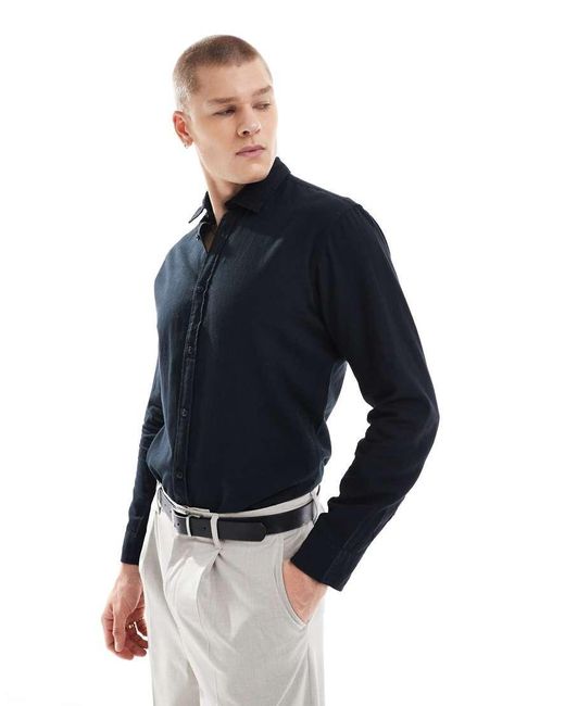 Jack & Jones Black Premium Slim Fit Shirt for men