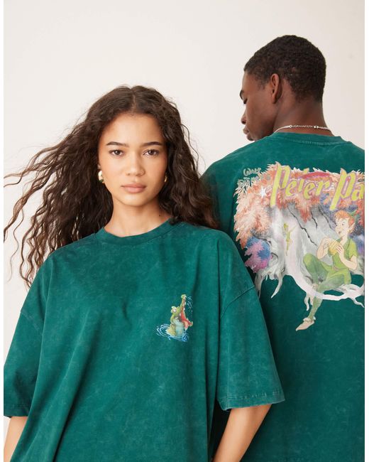 ASOS Green – disney – unisex – oversize-t-shirt