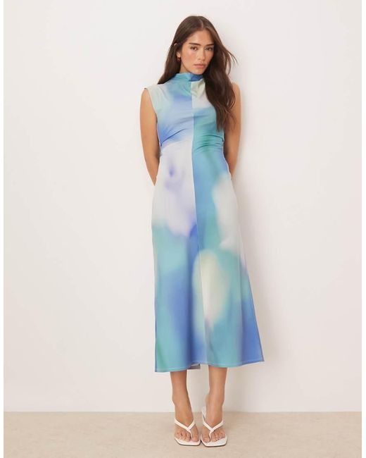 ASOS Blue Midi Dress