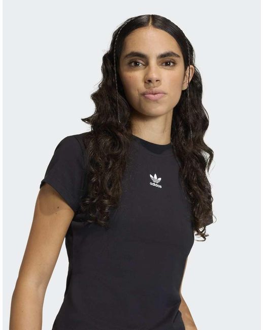 Adidas Originals Purple Essentials Baby Tee
