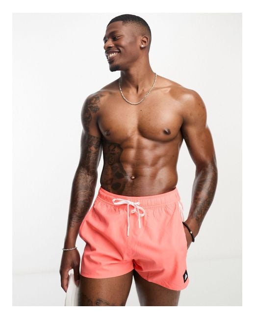 adidas Originals 33 Clx Swim Shorts in Pink for Men | Lyst