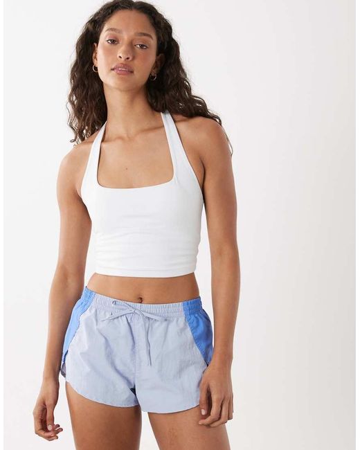 Cotton On Blue Active Dolphin Hem Shorts