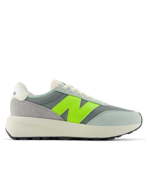Baskets 370 À Empiècements New Balance en coloris Green
