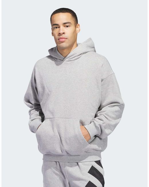 Adidas Originals – anthony edwards seasonal – kapuzenpullover in Gray für Herren