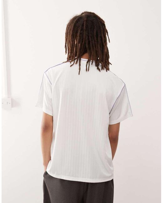 Adidas Originals Natural Real Madrid Terrace Icons Jersey (Gender Neutral)