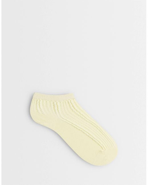 SUI AVA Yellow Sofie Ankle Socks