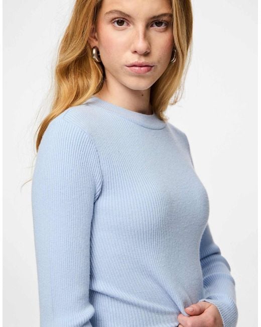 Pieces Blue – strickpullover