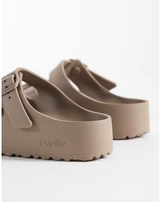 Birkenstock Natural Florida Iii Flex Platform
