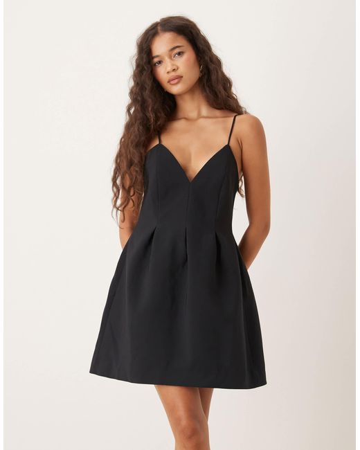 ASOS Natural – geformtes minikleid