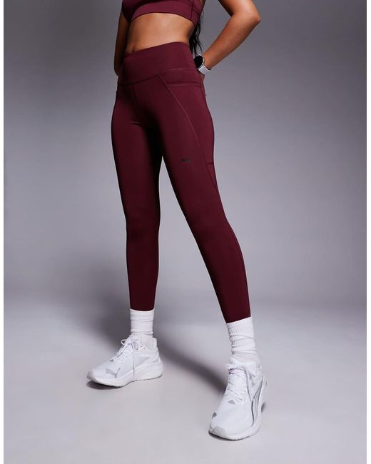 Leggings Tad Essentials De -Rojo PUMA de color Red
