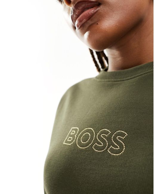 Boss Green Boss Logo Sweatshirt