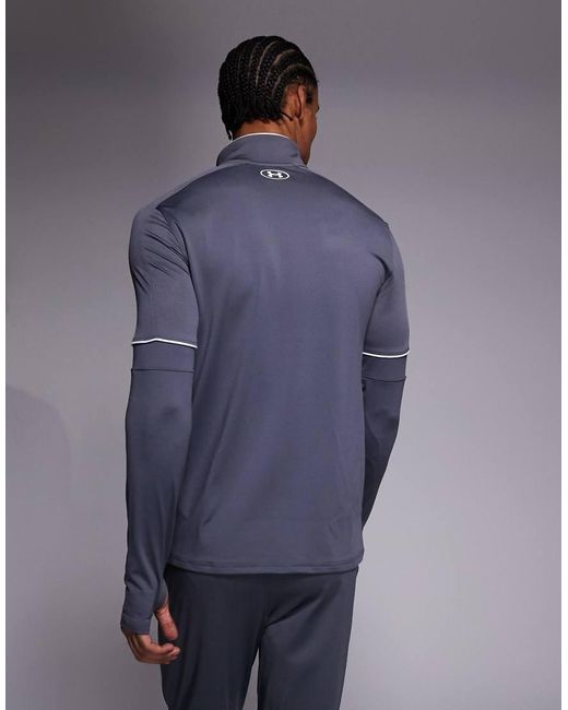 Under Armour Blue Challenger Training Quarter-zip Top for men