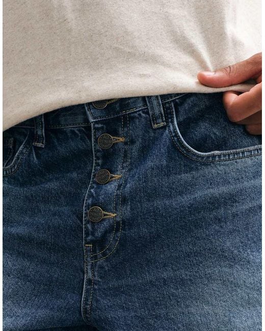 ASOS White baggy Jeans for men