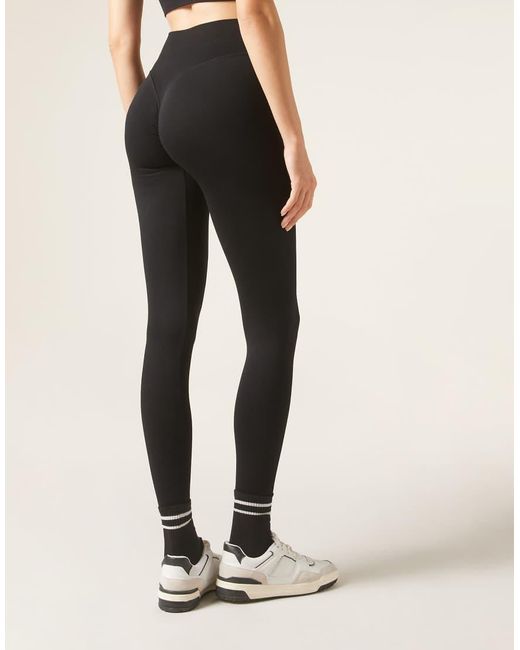 Calzedonia Black Scrunch Leggings