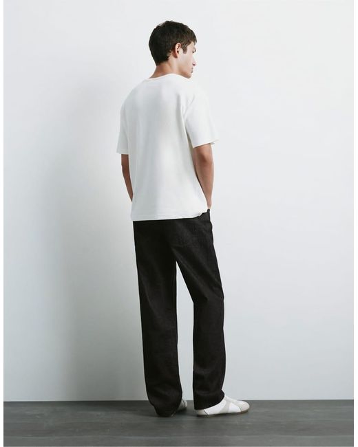 Pull&Bear Rechte Jeans in het White voor heren