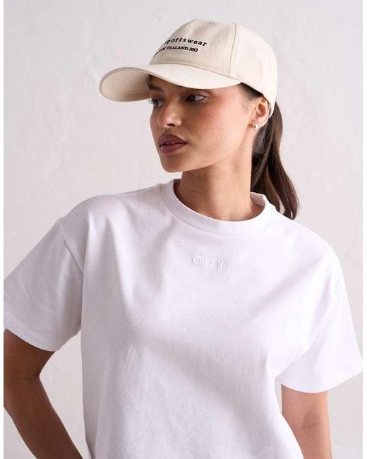 Aim'n White Boxy T-Shirt