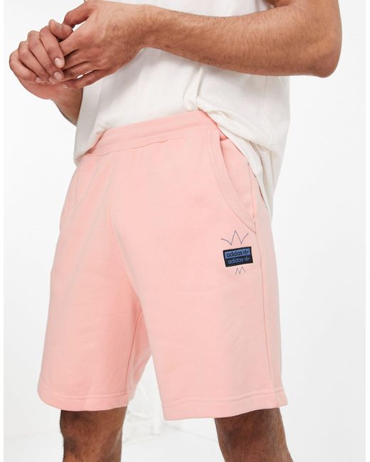 adidas Originals Ryv Abstract Shorts in Pink for Men | Lyst
