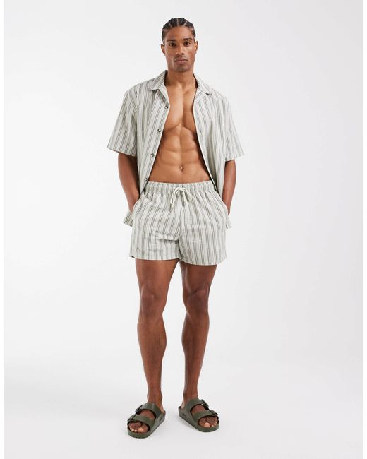 Short ASOS pour homme en coloris White