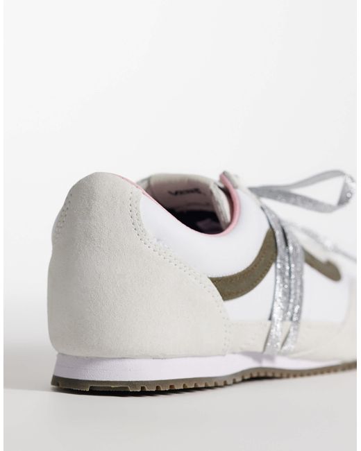 Vans White Luxe Super Low Pro Sneakers