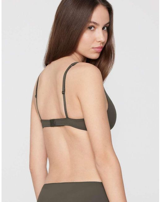Tezenis Black Athens Microfibre Push-Up Bra