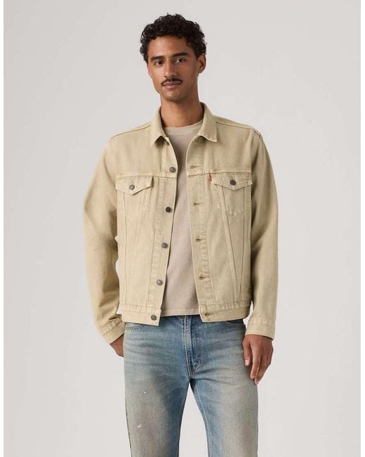 Levi's Natural Corduroy Trucker Jacket for men