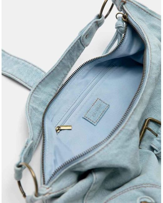 Borsa Da Spalla di Pull&Bear in Blue