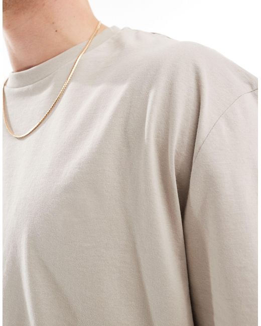 Confezione da 3 t-shirt oversize di ASOS in White da Uomo