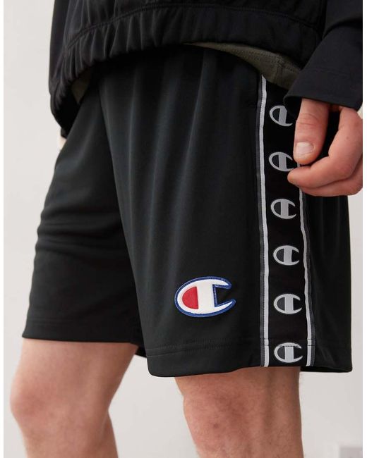 Champion Black Bermuda Shorts for men