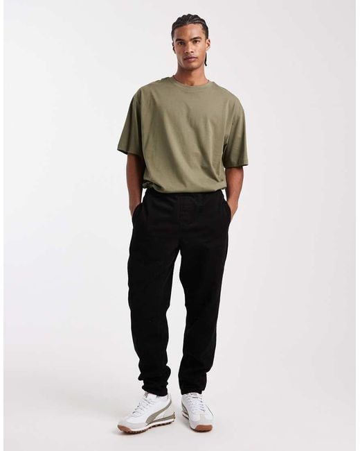 ASOS Natural Essentials 2 Pack Oversized T-Shirts for men