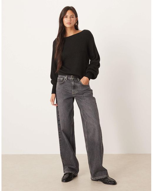 Threadbare Black – strickpullover