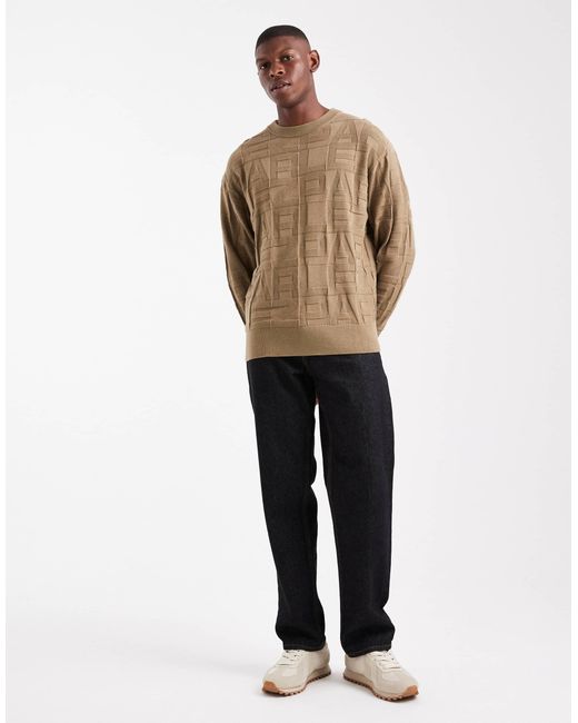 Pull ras Parlez pour homme en coloris Natural