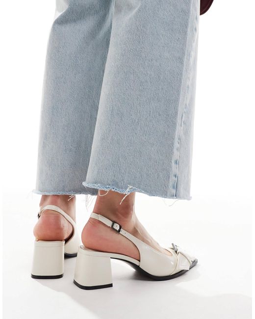 Stradivarius Blue Slingback