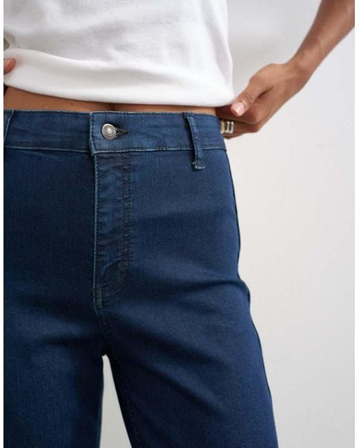 TOPSHOP Blue Joni High Rise Skinny Jean