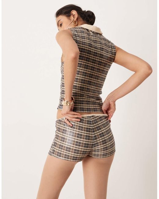 Motel Multicolor Serafim Low Rise Short