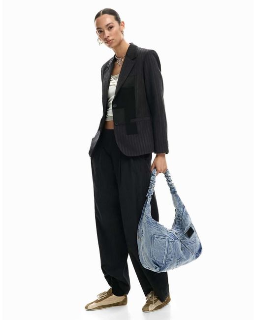 Borsa Media di Desigual in Blue