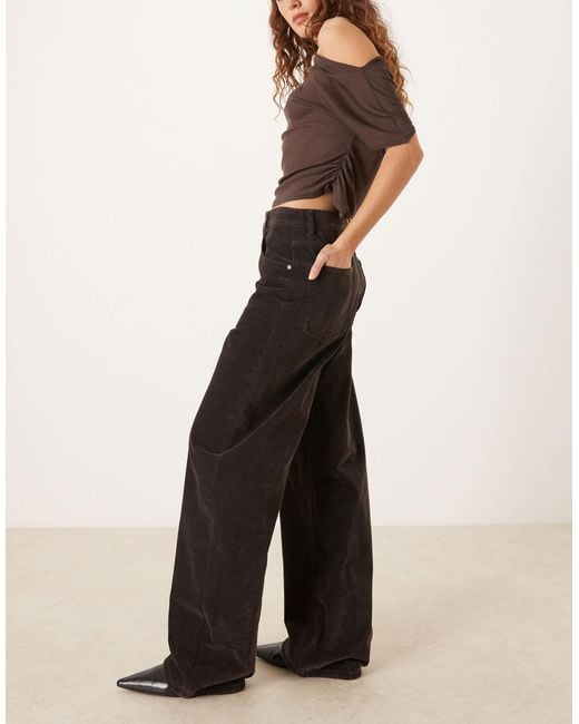 Mango Natural – tokio – barrel-jeans aus baumwollmix