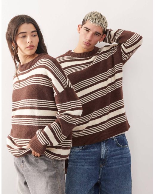 Unisex - pull ras Collusion en coloris Blue
