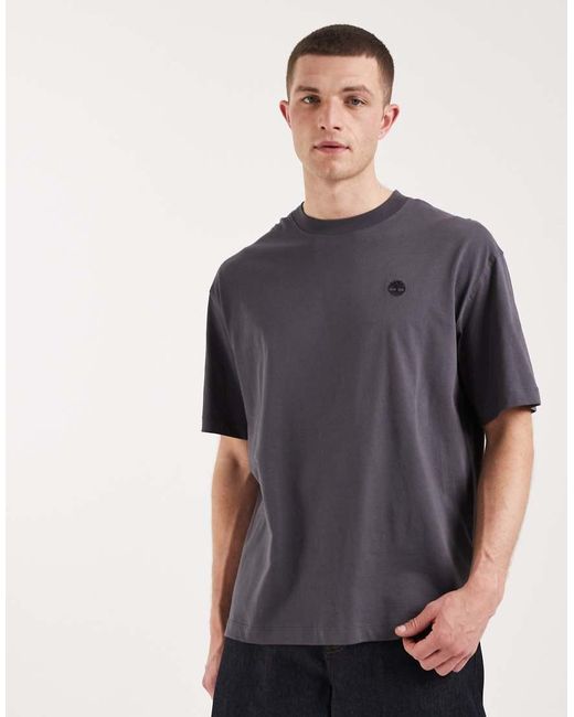 Timberland Gray Dunstan River Short-Sleeve T-Shirt for men