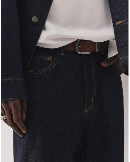Jean baggy Pull&Bear pour homme en coloris Blue
