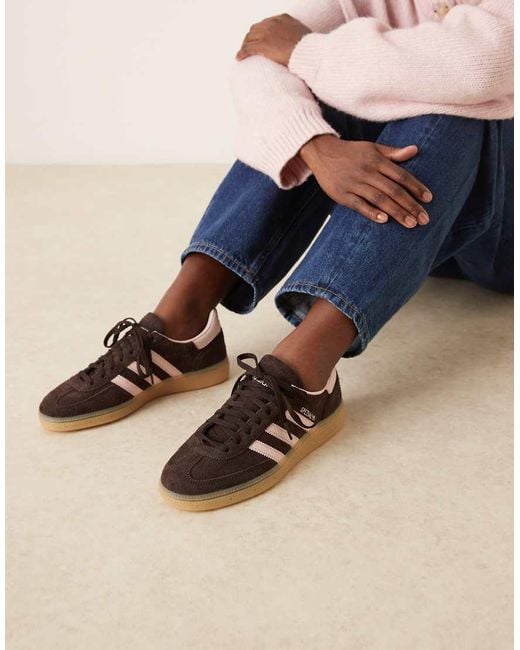 Adidas Originals Brown Handball Spezial Trainers