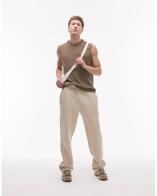 Topman – jogginghose in Natural für Herren