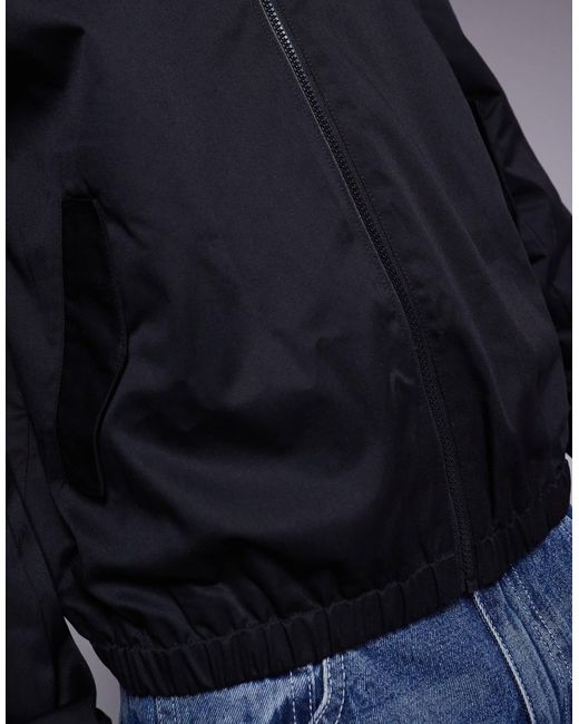 ASOS Blue Oversized Track Jacket for men